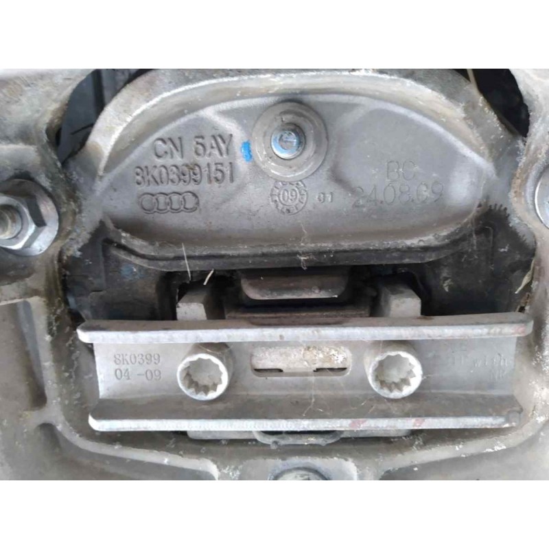 Recambio de soporte cambio para audi a4 ber. (b8) e referencia OEM IAM 8K0399263AF 8K0399151 - Blanco 4