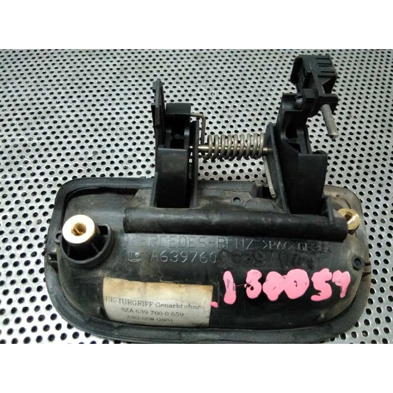 Recambio de maneta exterior porton para mercedes-benz vito (w639) basic, combi 111 cdi compacto (639.601) referencia OEM IAM A63 - Amarillo 2