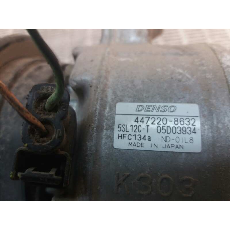 Recambio de compresor aire acondicionado para fiat stilo (192) 1.6 16v cat referencia OEM IAM 4472208632 - Gris 3