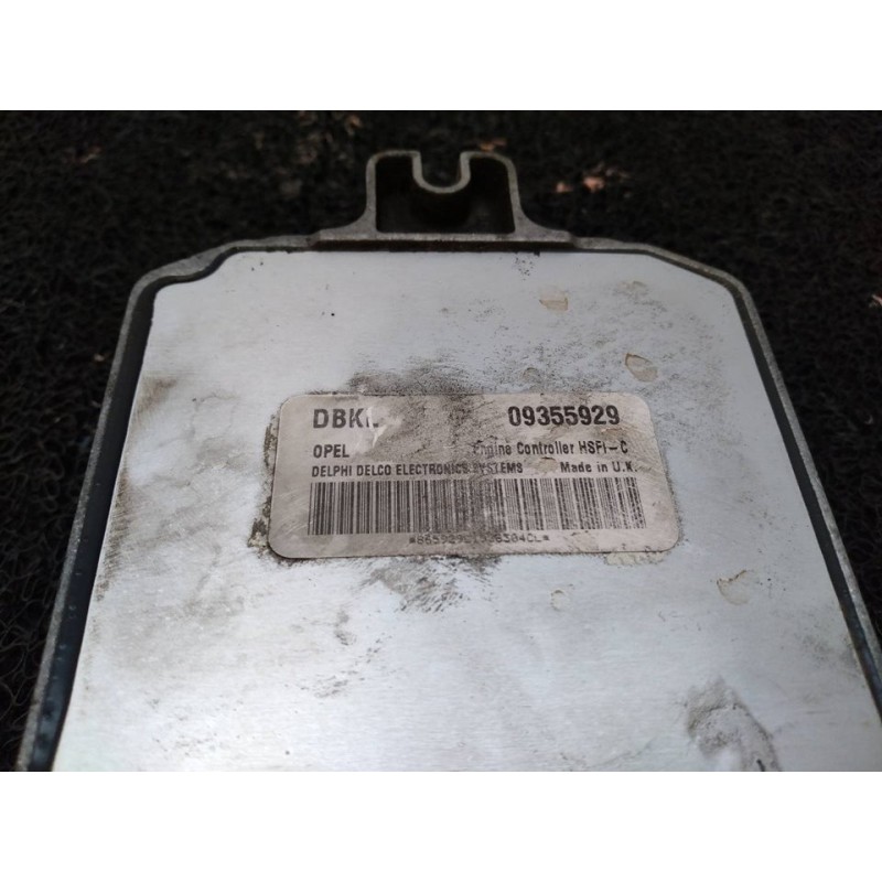 Recambio de centralita motor uce para opel astra g berlina comfort referencia OEM IAM 09355929  DELPHI 3