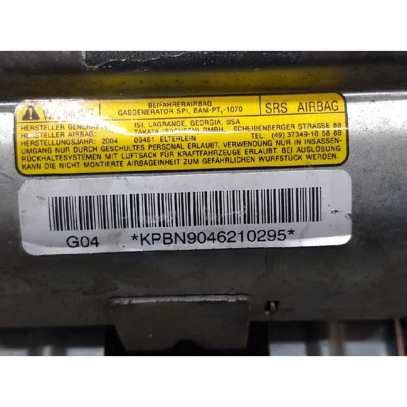 Recambio de kit airbag para nissan almera (n16/e) 1.5 16v cat referencia OEM IAM KPBN9046210295 AMAV6046300490 0285001638 - Gris 8
