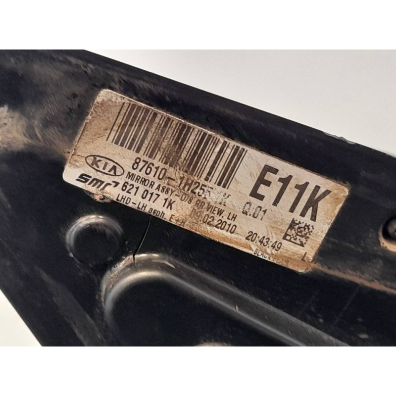 Recambio de retrovisor izquierdo para kia cee'd drive referencia OEM IAM 876101H55 - Negro 3