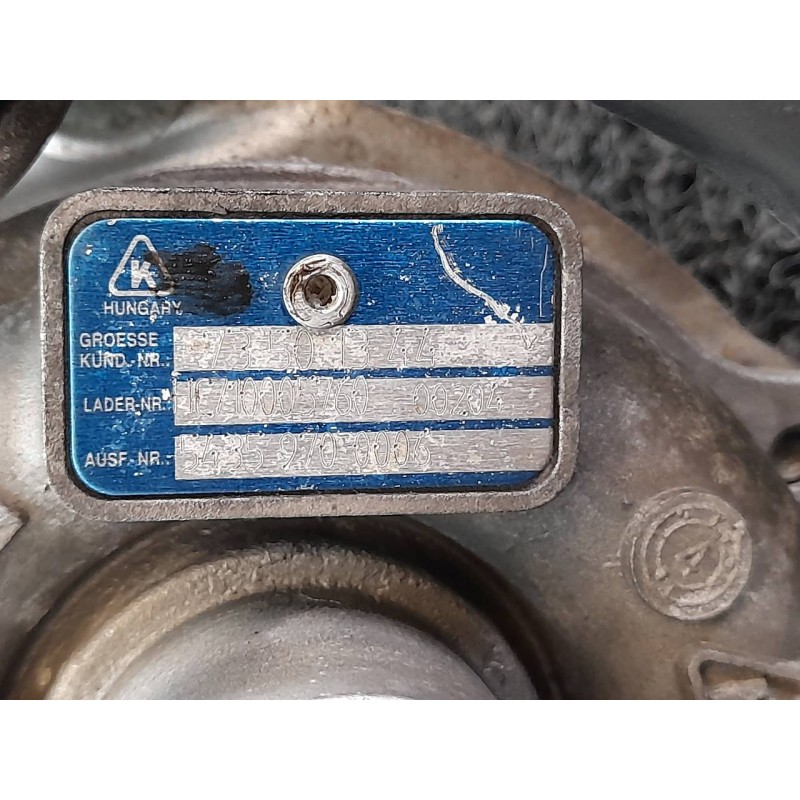 Recambio de turbocompresor para suzuki ignis rm (mh) 1.3 ddis diesel cat referencia OEM IAM  HC710005760 - Gris 5