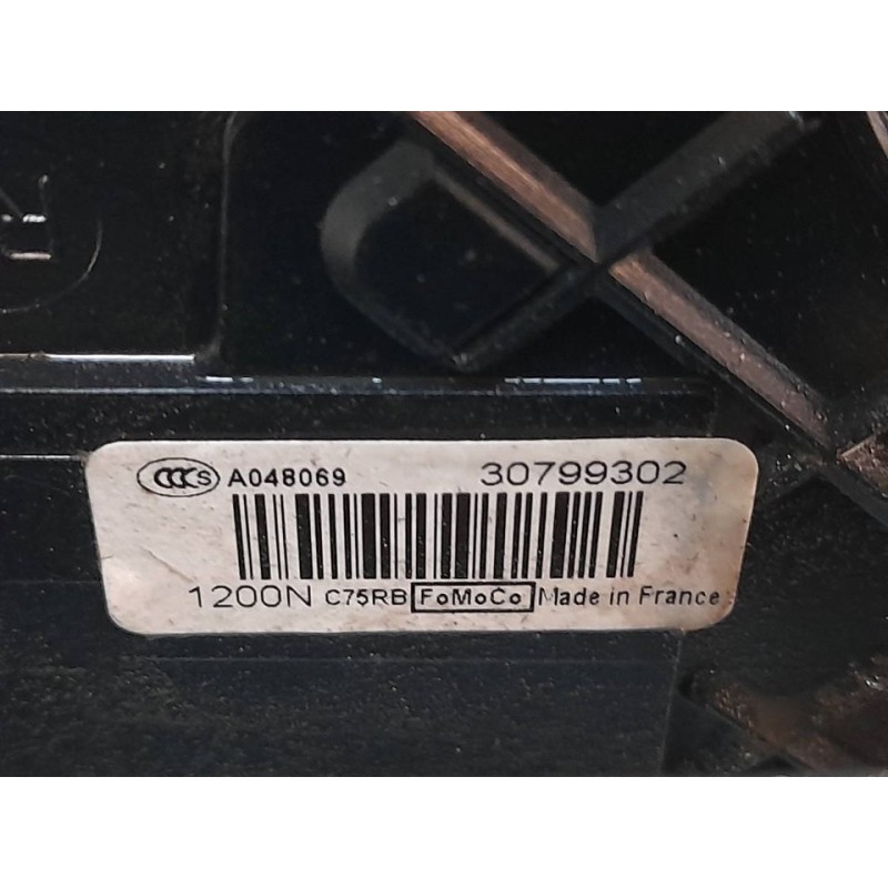 Recambio de cerradura puerta delantera derecha para volvo s40 berlina 1.6 d drive kinetic referencia OEM IAM 30799302 - Negro 3