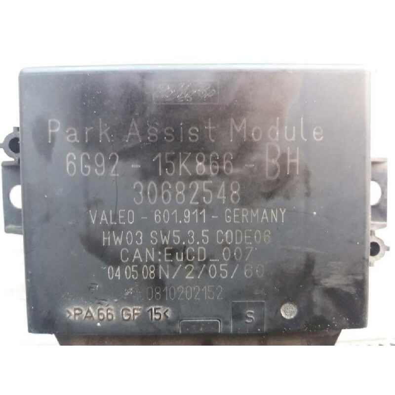 Recambio de centralita check control para volvo v70 familiar 2.4 diesel cat referencia OEM IAM 6G9215K866BH 30682548 2
