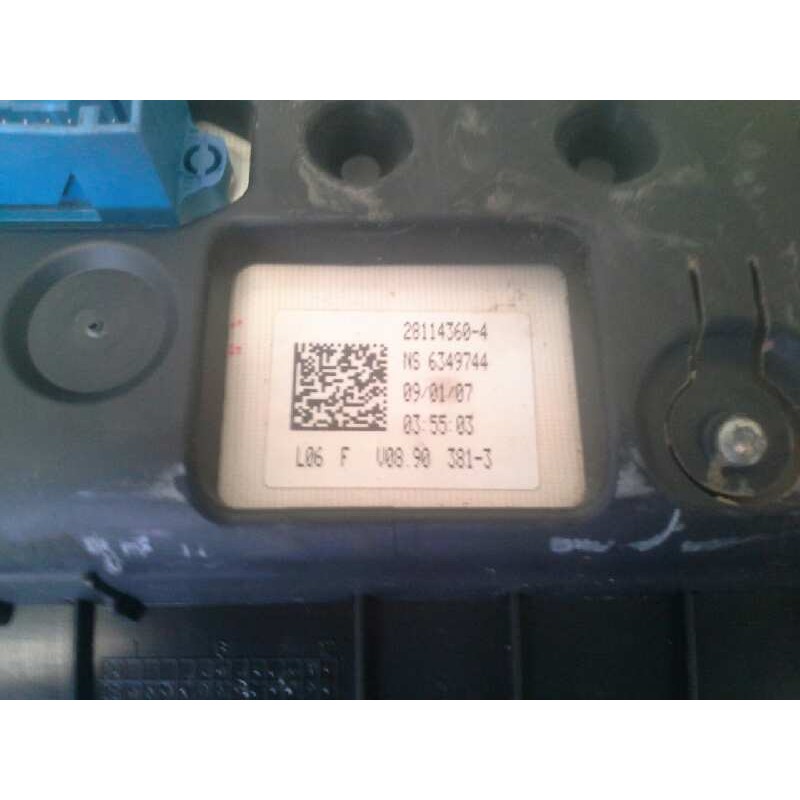Recambio de cuadro instrumentos para citroën c4 berlina 1.4 16v referencia OEM IAM P96631954ZD - Negro 3
