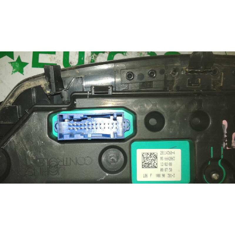 Recambio de cuadro instrumentos para citroën c4 berlina 1.4 16v referencia OEM IAM P96631954ZD - Negro 2