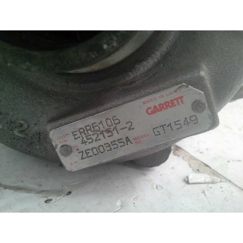 Recambio de turbocompresor para mg serie 200 (rf) 2.0 turbodiesel referencia OEM IAM GARRETGT1549 ERR6106 4521512 - Azul 2