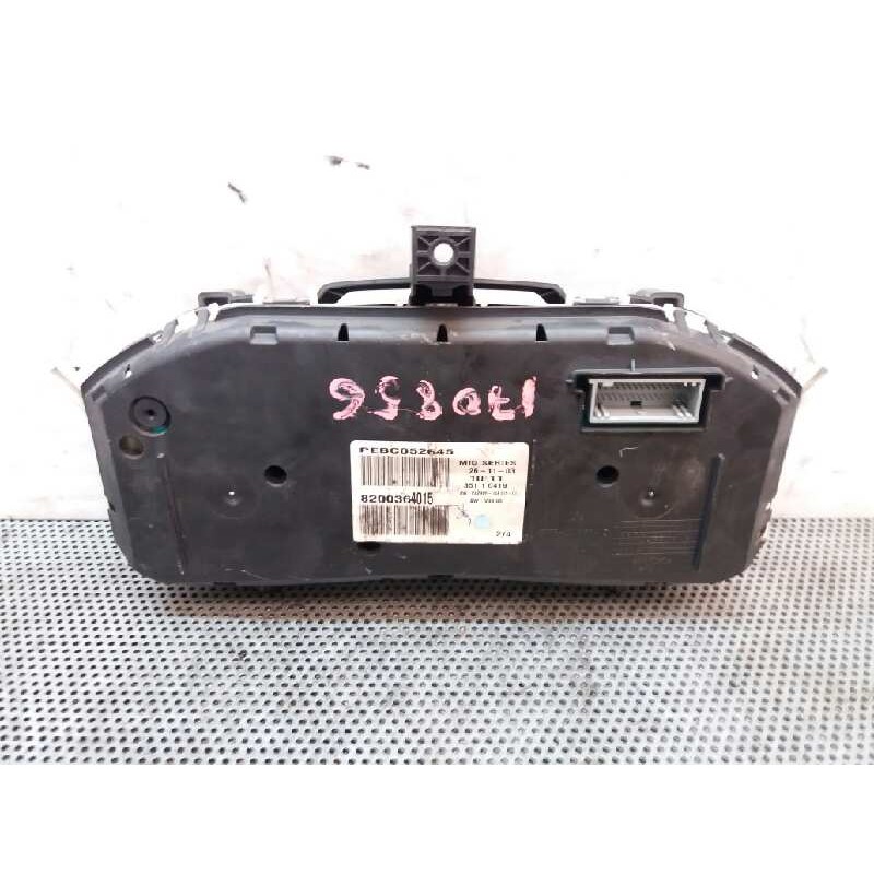 Recambio de cuadro instrumentos para renault megane ii berlina 3p confort dynamique referencia OEM IAM 8200364015 - Negro 2