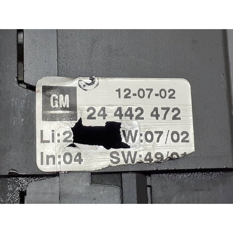 Recambio de mando climatizador para opel astra g berlina 2.0 dti referencia OEM IAM 24442472 - Negro 3
