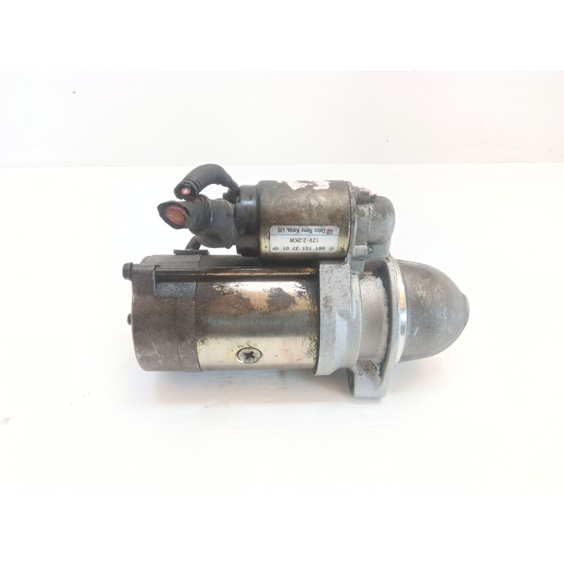 Recambio de motor arranque para ssangyong rexton rx 270 plus / 270 xdi plus referencia OEM IAM 6611513701 - Negro 2