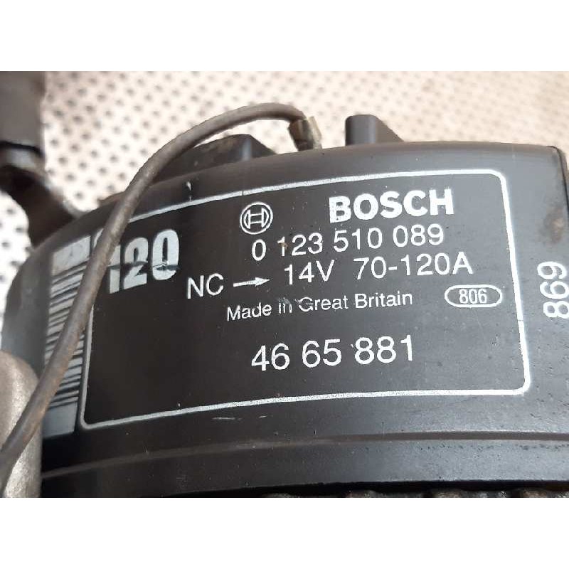 Recambio de alternador para saab 9-3 coupé 2.2 tid referencia OEM IAM 0123510089 4665881 11