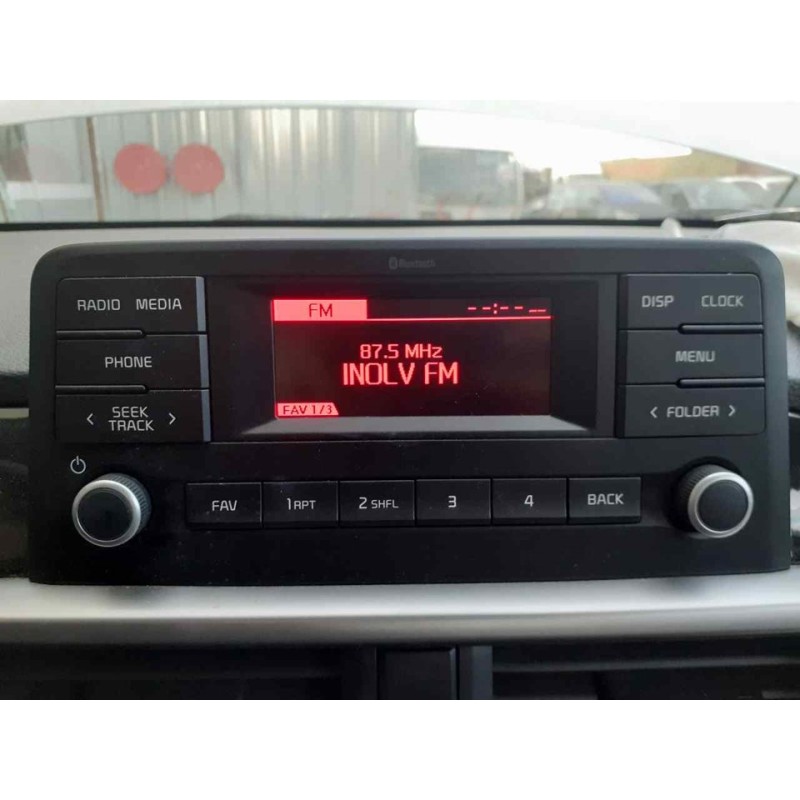 Recambio de sistema audio / radio cd para kia picanto (ja) concept referencia OEM IAM - Blanco 4