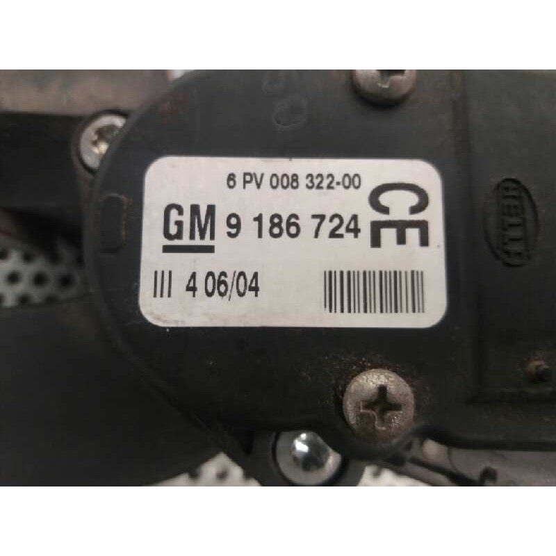 Recambio de potenciometro pedal para opel vectra c berlina 1.8 16v cat (z 18 xe / 2h9) referencia OEM IAM 9186724CE - Negro 2