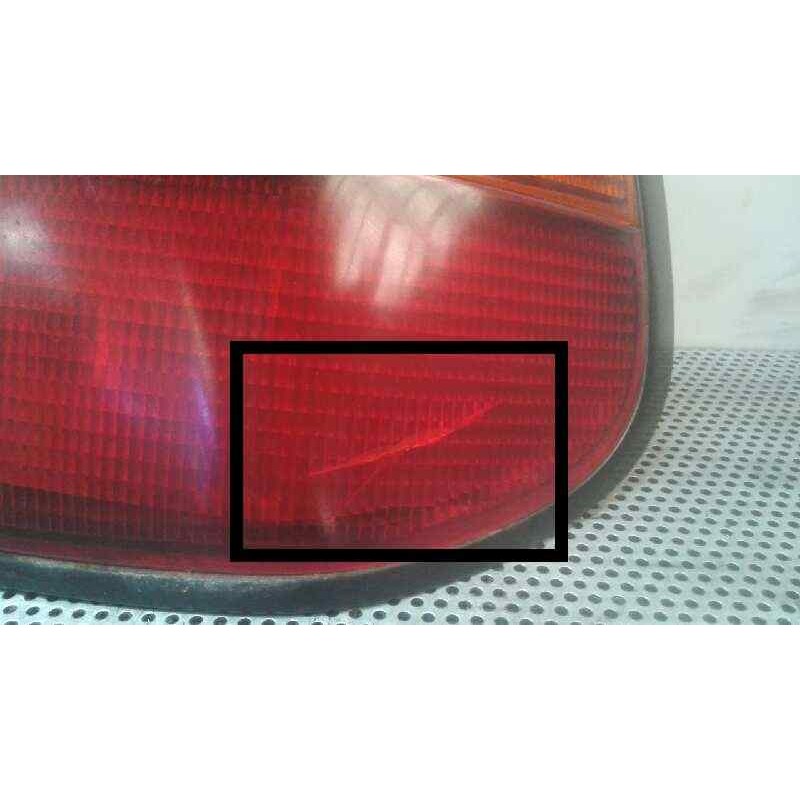 Recambio de piloto trasero derecho para nissan almera (n15) sr referencia OEM IAM - Rojo 2