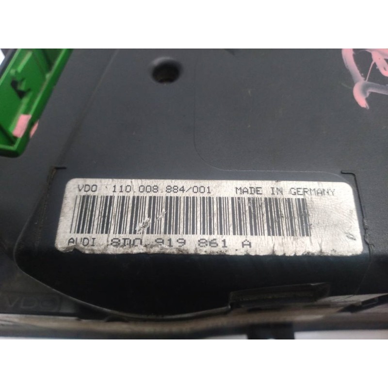 Recambio de cuadro instrumentos para audi a4 avant (b5) 2.5 tdi referencia OEM IAM 8D0919861A 110008884001 8D0919861A - Verde 2