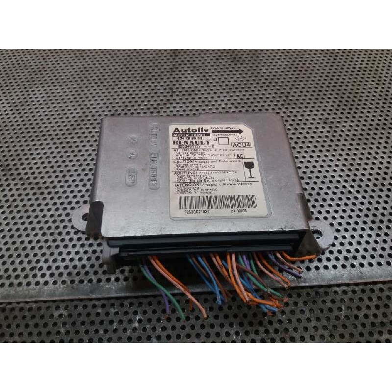 Recambio de centralita airbag para renault megane ii berlina 5p confort dynamique referencia OEM IAM 604289600 8200481127B 