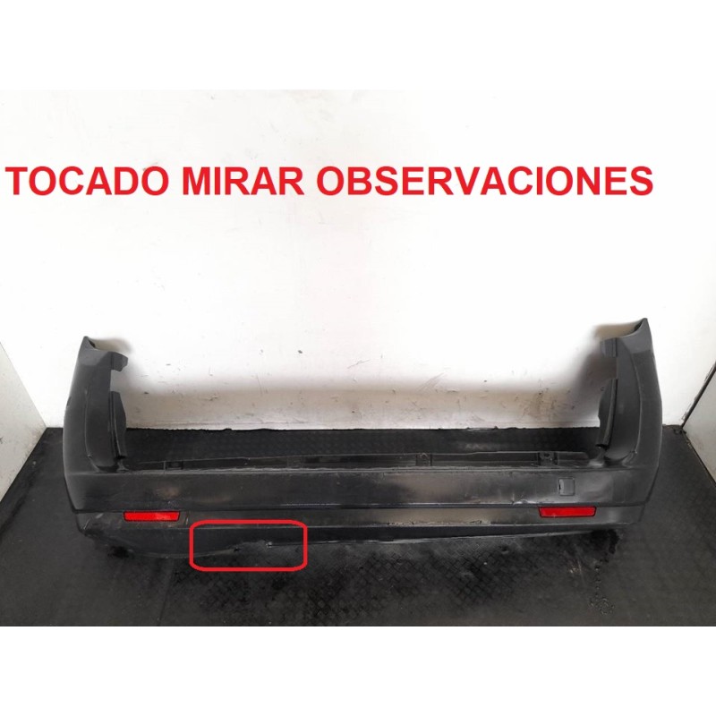 Recambio de paragolpes trasero para fiat doblo emotion referencia OEM IAM   