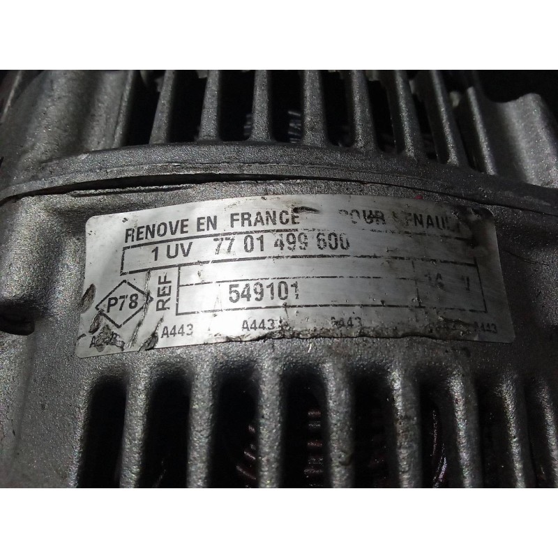 Recambio de alternador para renault clio i fase i+ii (b/c57) 1.8 referencia OEM IAM 7701499600  VALEO 5