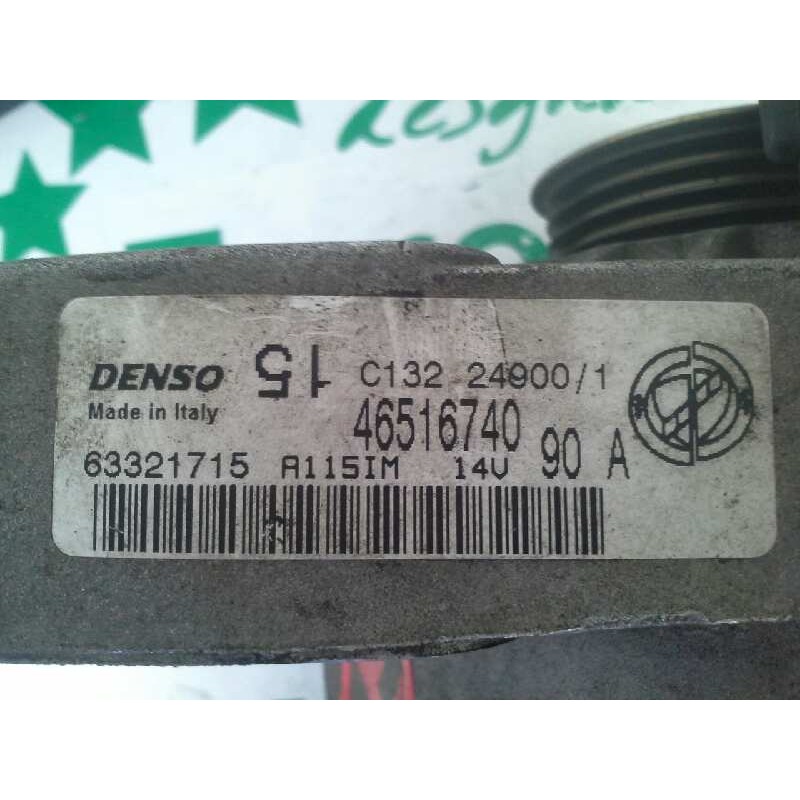 Recambio de alternador para fiat brava (182) referencia OEM IAM 83613550 46516740 63321715 4