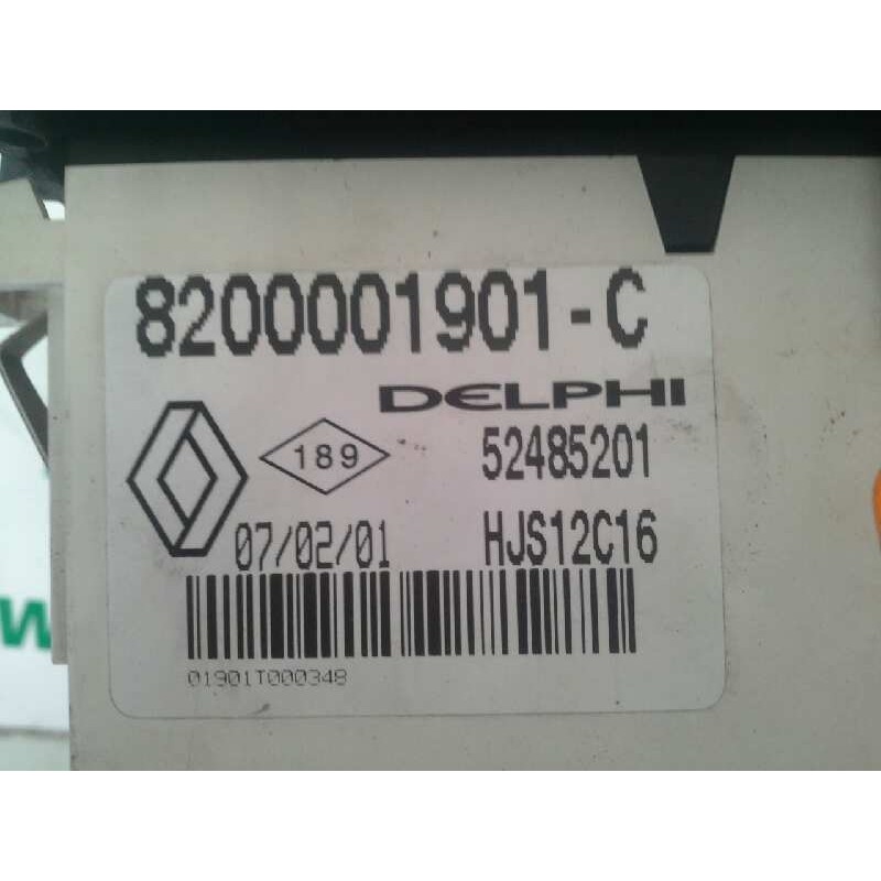 Recambio de mando climatizador para renault laguna ii (bg0) referencia OEM IAM 8200001901C 2