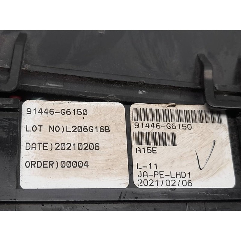 Recambio de caja reles / fusibles para kia picanto (ja) concept referencia OEM IAM 91446G6150 - Blanco 2