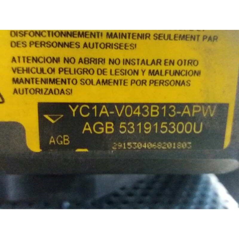 Recambio de kit airbag para ford transit caja cerrada, corta (fy) (2000 =>) ft 260 2.0 referencia OEM IAM YC1AV043B13APW 1C1A14B - Blanco 2