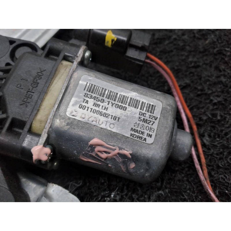 Recambio de elevalunas trasero izquierdo para kia picanto concept referencia OEM IAM 834501Y000 - Blanco 3