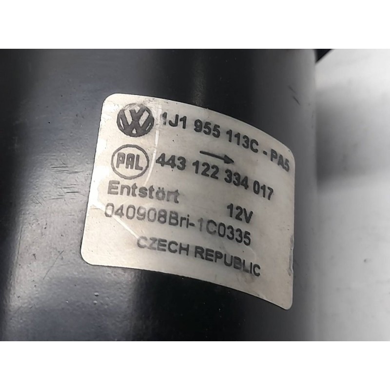 Recambio de motor limpia delantero para seat leon (1m1) sports limited referencia OEM IAM 1J1955113C - Negro 3