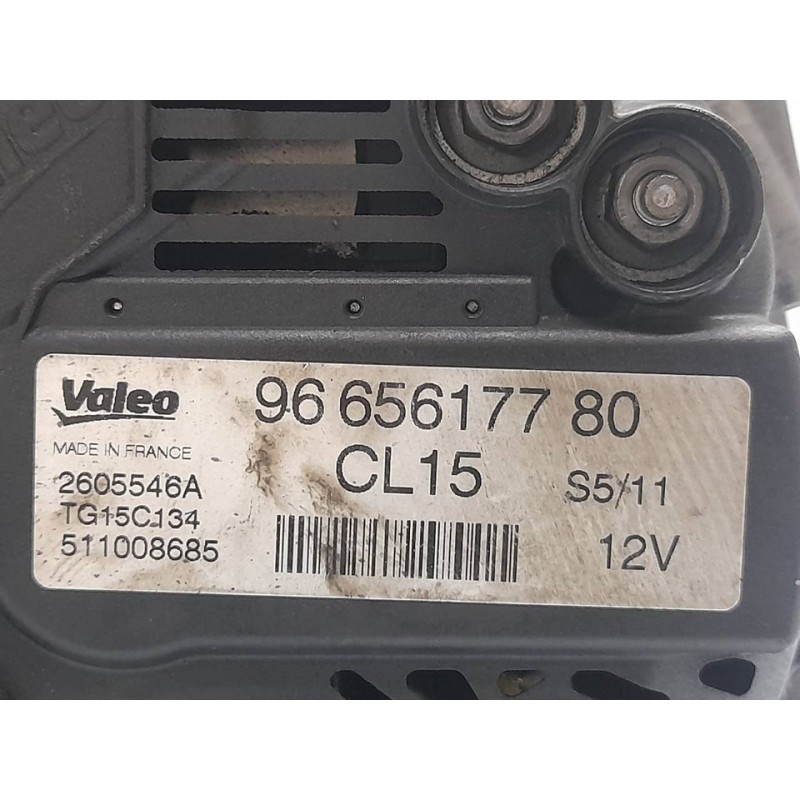 Recambio de alternador para peugeot 206+ básico referencia OEM IAM 9665617780 2605546A - Blanco 6