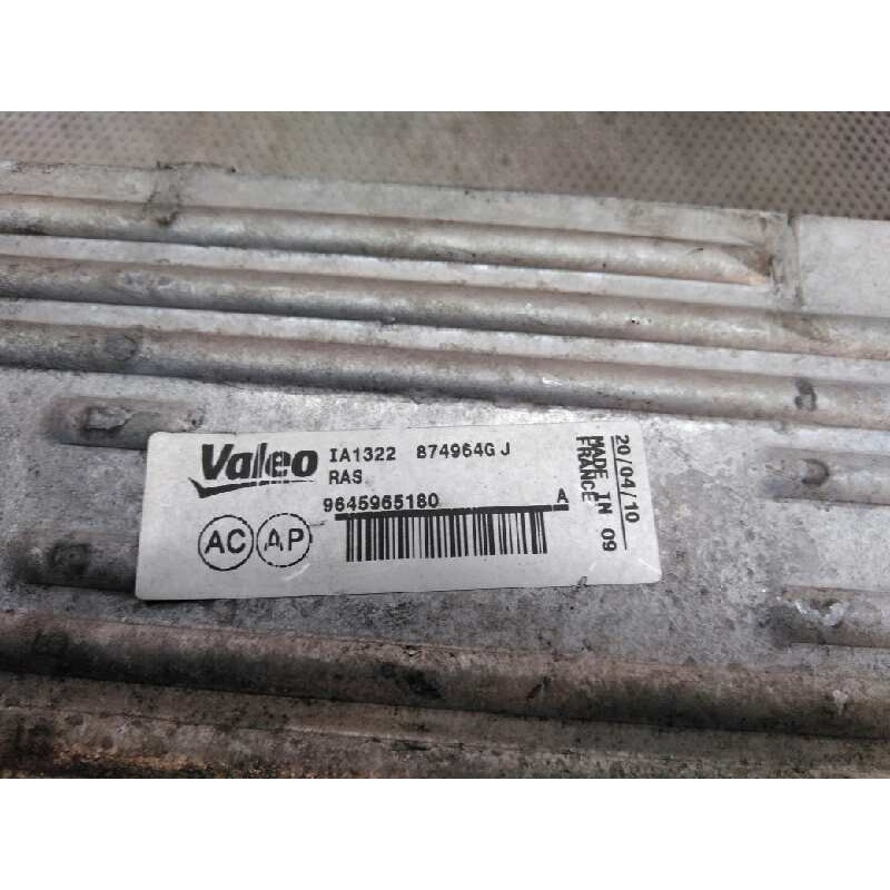 Recambio de intercooler para citroën xsara picasso 1.6 16v hdi referencia OEM IAM 9645965180 - Blanco 3