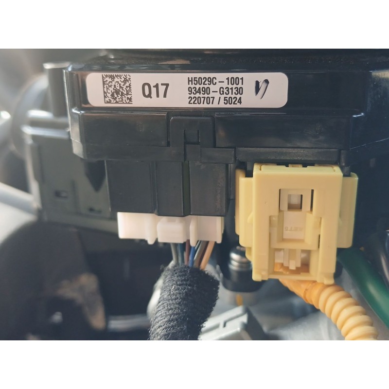 Recambio de anillo airbag para hyundai i30 (pd) n line 30 aniversario referencia OEM IAM 93490G3130 Q17 H5029C1001 2
