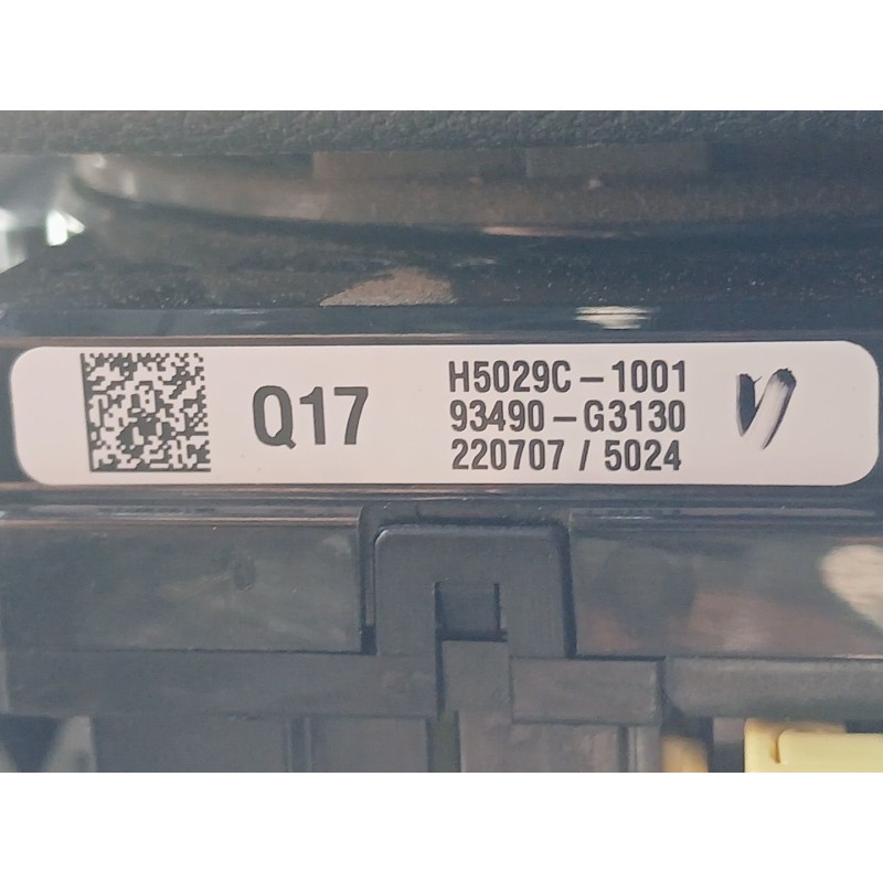 Recambio de anillo airbag para hyundai i30 (pd) n line 30 aniversario referencia OEM IAM 93490G3130 Q17 H5029C1001 3