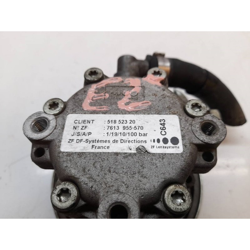 Recambio de bomba direccion para fiat doblo emotion referencia OEM IAM 51852320 7613955570 - Blanco 2