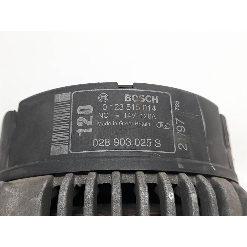 Recambio de alternador para ford galaxy (vx) 1.9 tdi cat referencia OEM IAM 0123515014 028903025S BOSCH - Azul 2