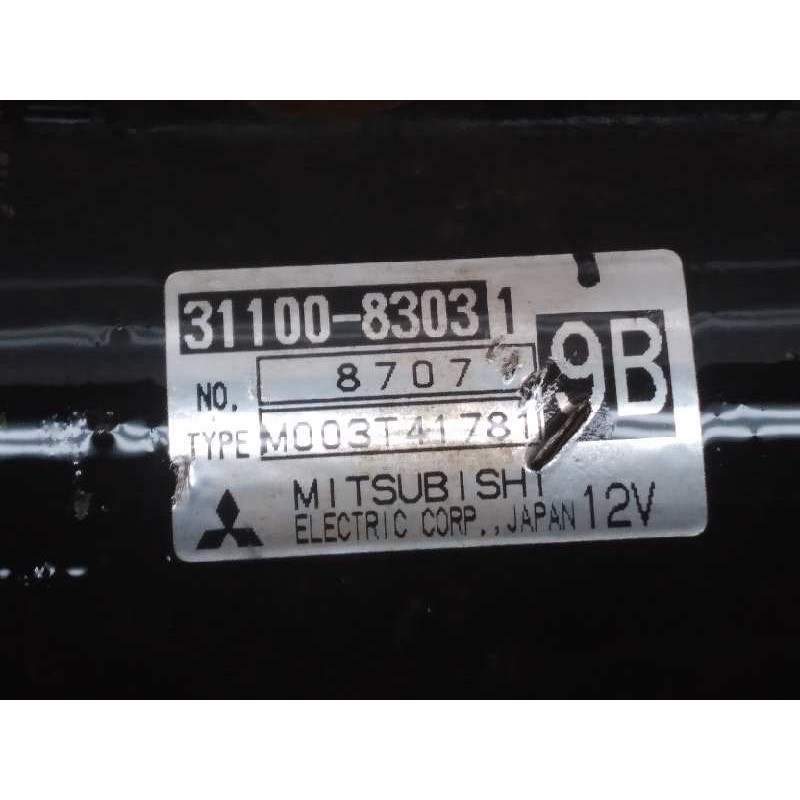 Recambio de motor arranque para suzuki jimny sn (fj) techo metálico referencia OEM IAM 3110083031 M003T41781 4