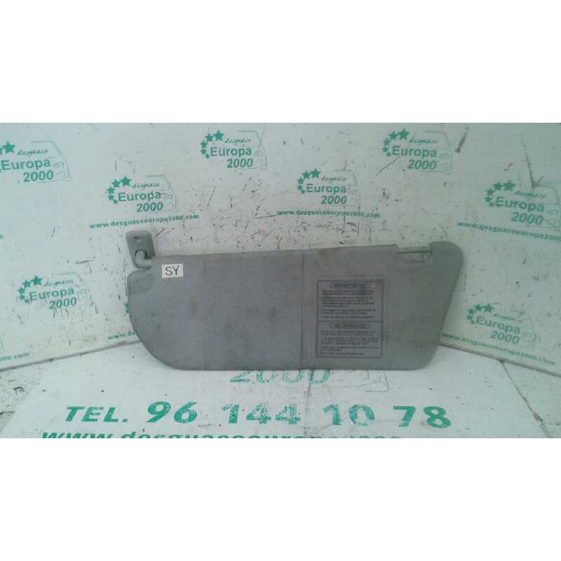 Recambio de parasol izquierdo para daewoo nexia 1.5 cat referencia OEM IAM - Azul 2