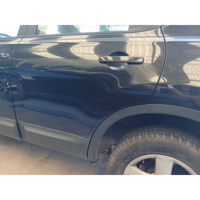 Recambio de puerta trasera izquierda para nissan qashqai i (j10, nj10) 2.0 dci referencia OEM IAM - Negro 2