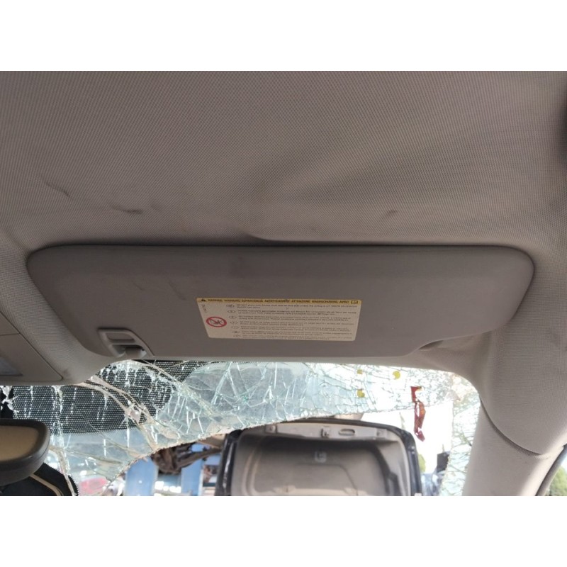 Recambio de parasol derecho para opel astra j sports tourer enjoy referencia OEM IAM - Blanco 2