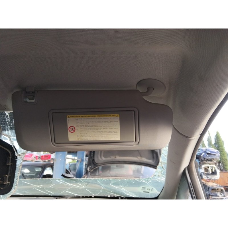 Recambio de parasol derecho para opel astra j sports tourer enjoy referencia OEM IAM - Blanco 3