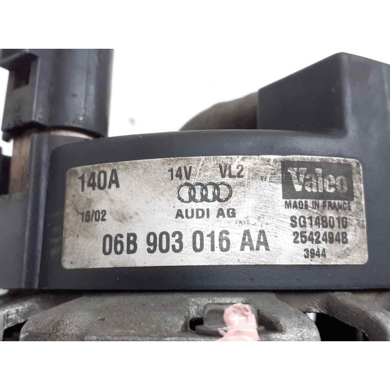 Recambio de alternador para audi a4 berlina (8e) 2.0 referencia OEM IAM 06B903016AA 2