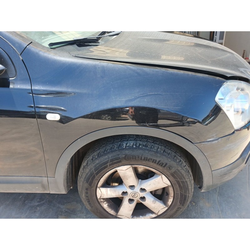 Recambio de aleta delantera derecha para nissan qashqai i (j10, nj10) 2.0 dci referencia OEM IAM - Negro 2