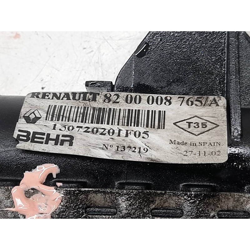 Recambio de radiador agua para renault laguna ii (bg0) privilege referencia OEM IAM 8800008765A 3