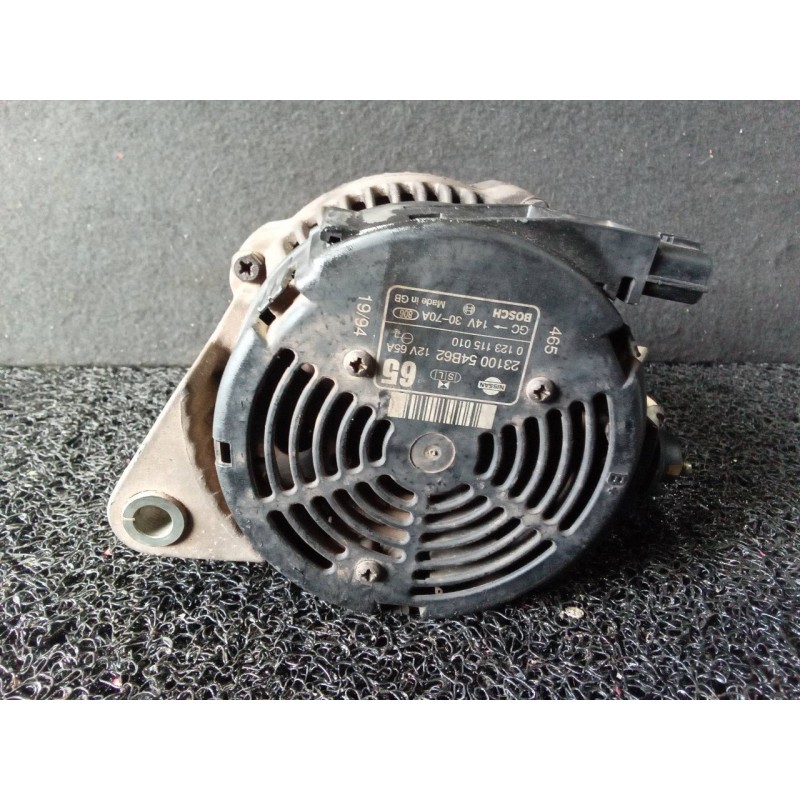 Recambio de alternador para nissan micra (k11) referencia OEM IAM 0123115010 2310054B62 BOSCH 3
