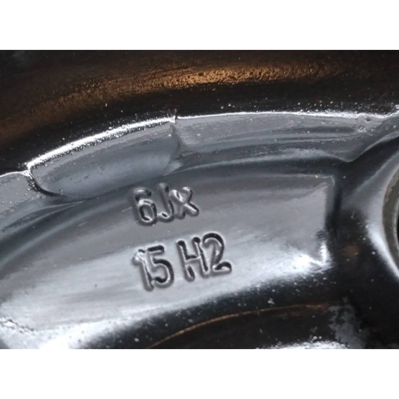 Recambio de llanta para skoda octavia berlina (1u2) ambiente referencia OEM IAM 6JX15H2 1J0601027Q - Negro 4