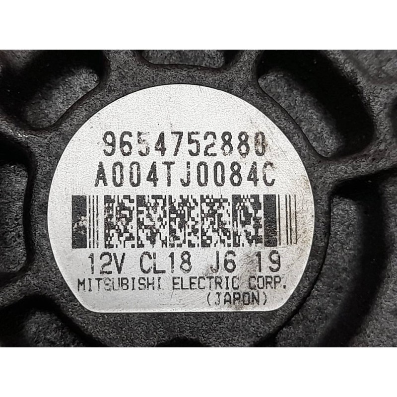 Recambio de alternador para citroën c4 grand picasso exclusive referencia OEM IAM 9654752880 A004TJ0084C - Amarillo 4