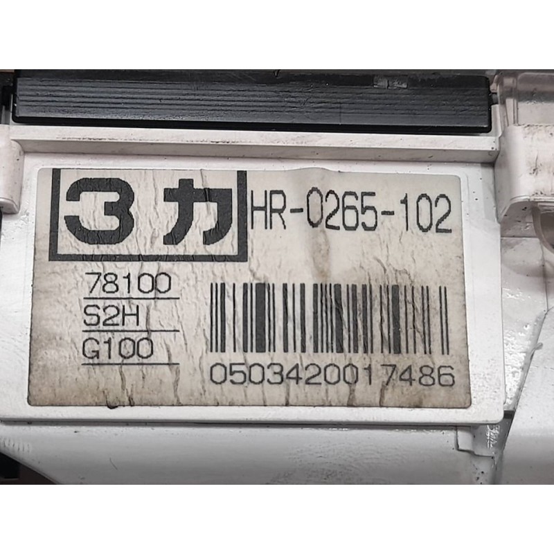 Recambio de cuadro instrumentos para honda hr-v (gh) 4wd (5-ptas.) referencia OEM IAM HR0265102 3