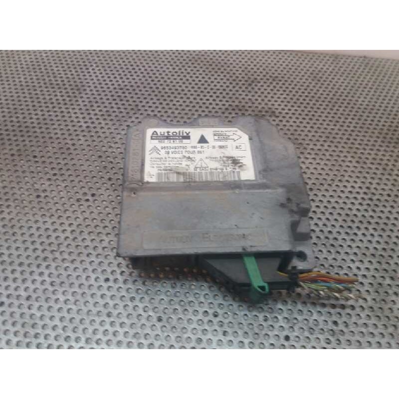Recambio de centralita airbag para citroën c4 berlina 1.6 16v hdi fap referencia OEM IAM 903726100 9653493780 