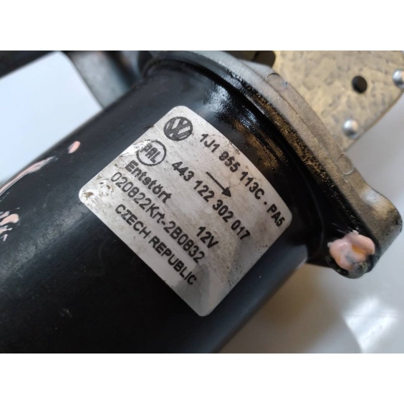 Recambio de motor limpia delantero para skoda octavia berlina (1u2) ambiente referencia OEM IAM 1J1955113C 443122302017 - Negro 3