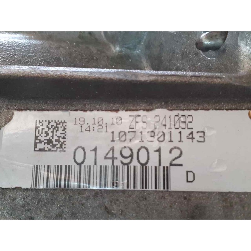 Recambio de caja cambios para bmw serie 1 berlina (e81/e87) 116i referencia OEM IAM ZFS241092 0149012 139W8R 2